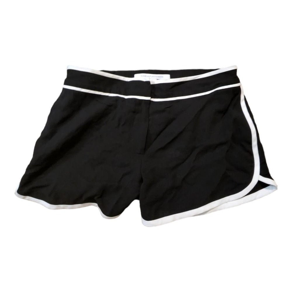 Diane von Furstenberg - Black w/ White Trim Shorts Sz 4